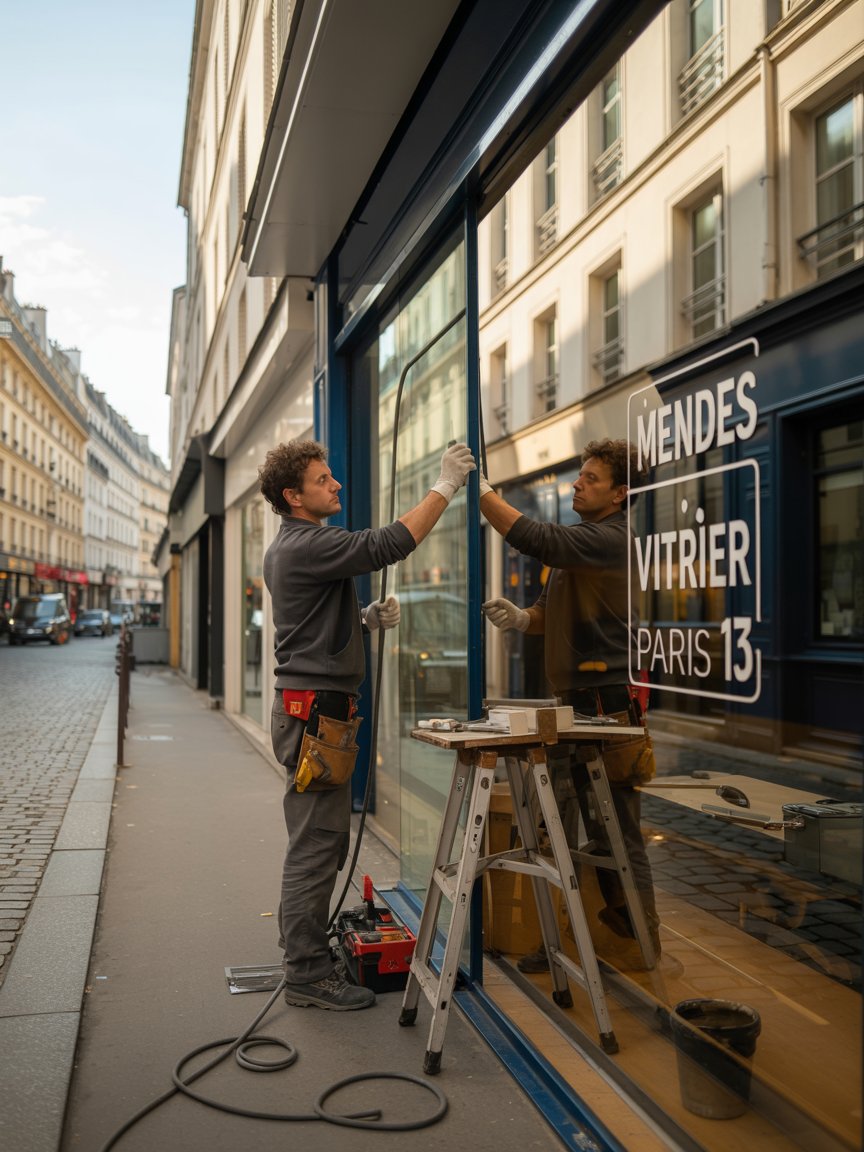 Mendes Vitrier Paris 13 : Vitrerie & Confort Thermique – Climatisation Paris